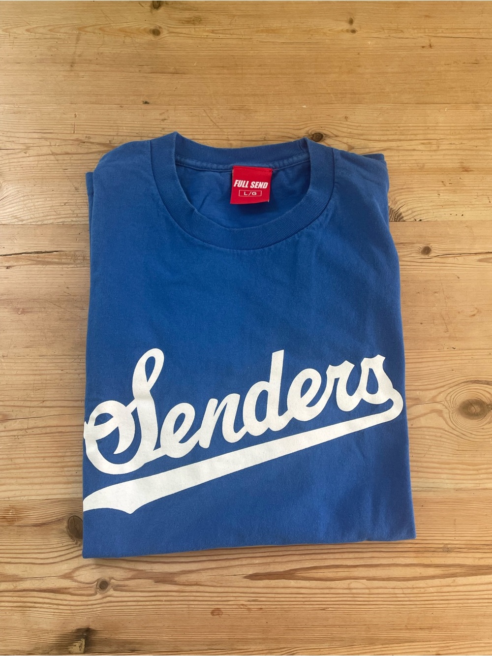Full Send Nelk Boys Senders Graphic Tee - Blue Men’s L